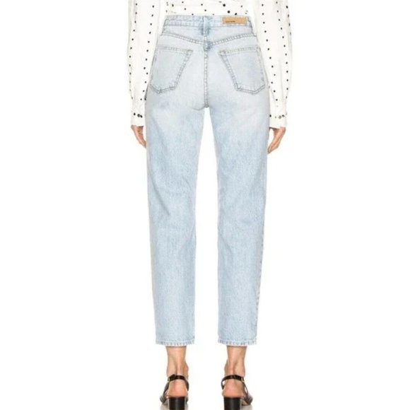 GRLFRND Devon High Rise Slim Boyfriend Jeans Light Wash (Size 30) - Picture 4 of 15